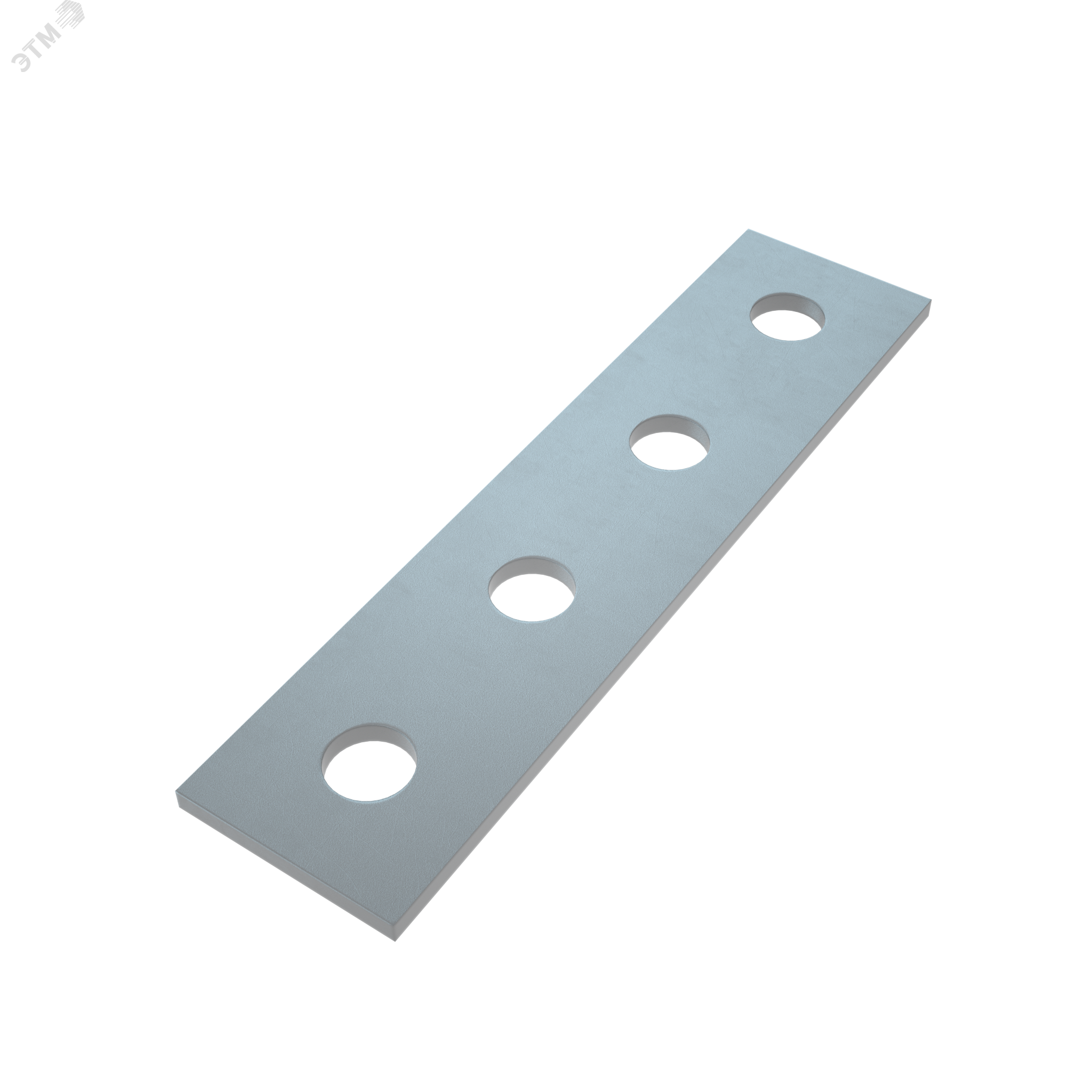 Пластина соединительная с 4 отверстиями 166 мм