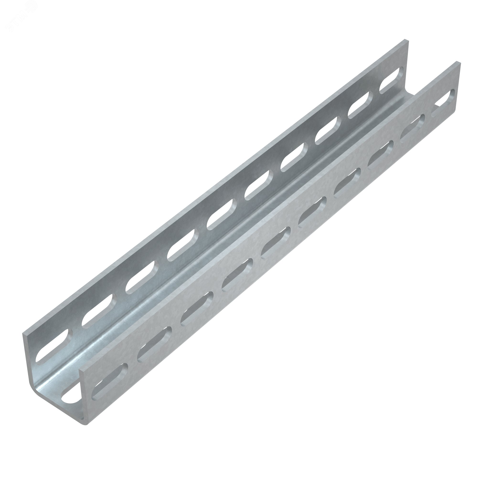 Швеллер 23х35х1,5 L3000 мм тройная перфорация