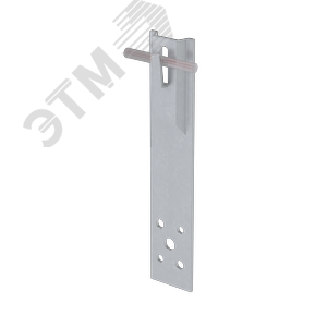 Прямой держатель зажимной для прутка D 5-8 мм H60 мм