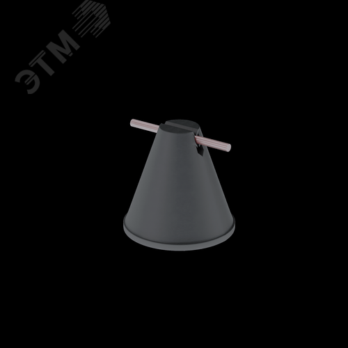 Держатель пластиковый для прутка D 8-10 мм H100 мм