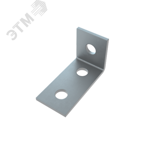 Уголок удлиненный (3 отверстия) INOX304