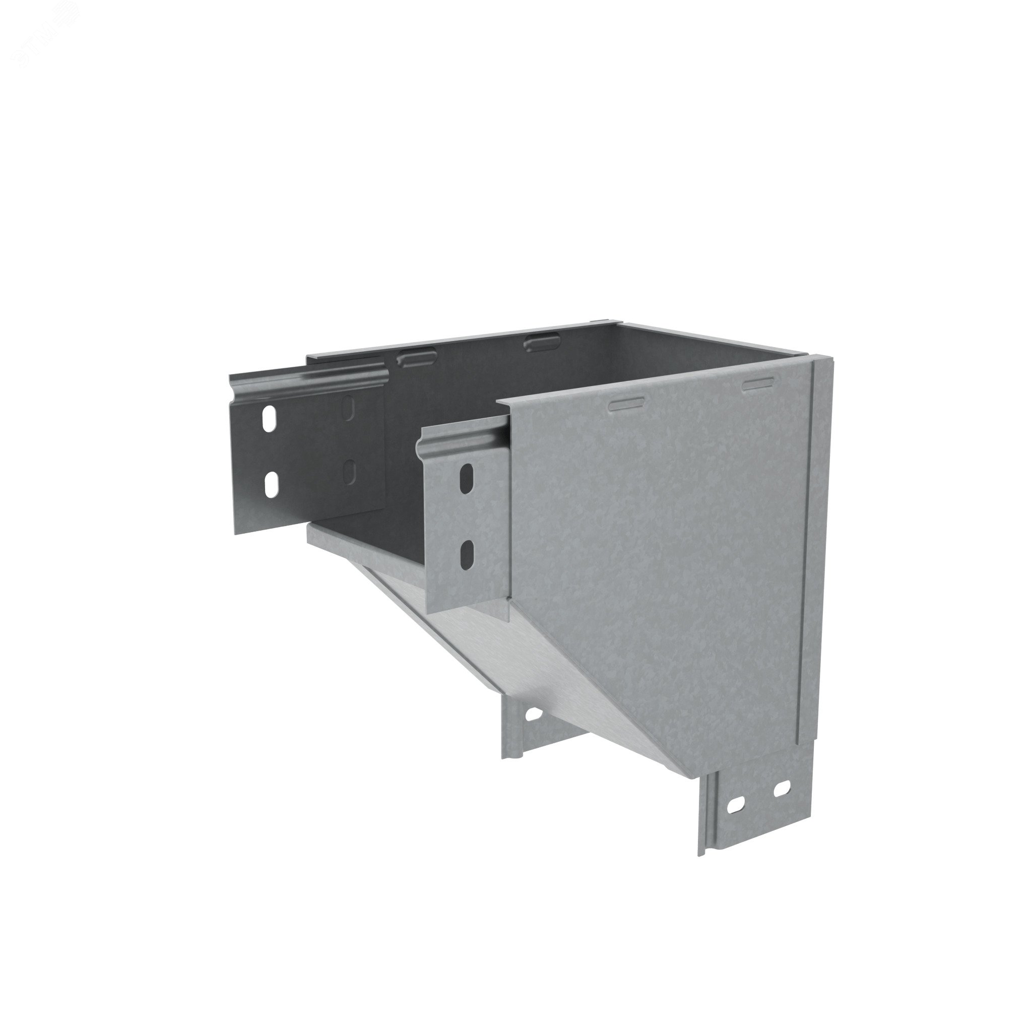 Угол внеш. верт. 50х50 мм с разворотом трассы на 180 гр. ПЛЮС