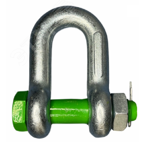 Скоба прямая со шплинтом, г/п  6,5т (7/8) G2150