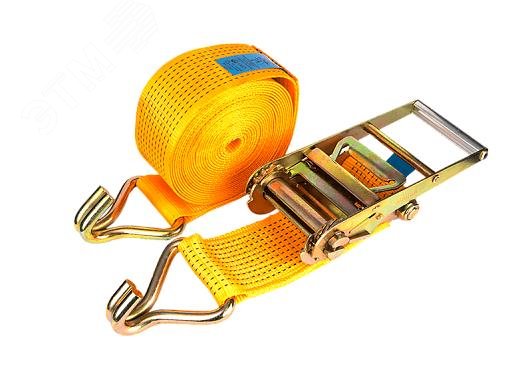 Ремень стяжной СР 50 1,0т/ 2,0т-12м черный