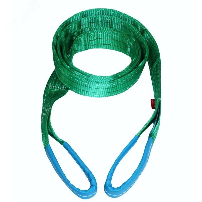 Строп текстильный двухпетлевой длиной 2м Исполнение 3 для поднятия грузов до 2т