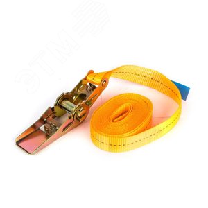 Ремень шириной 25мм, длиной 5м с храповиком для закрепления груза при перемещении/хранении до 1т