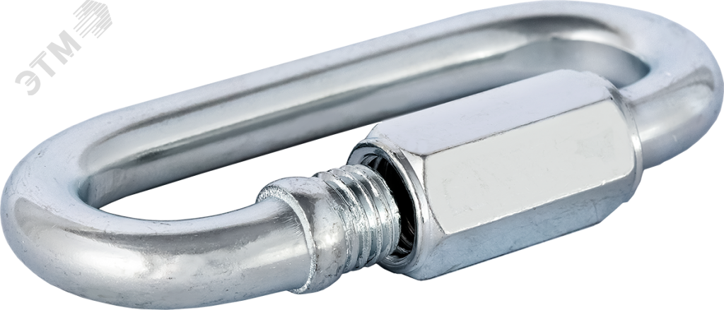 Карабин пожарный 12мм с фиксатором DIN 5299D