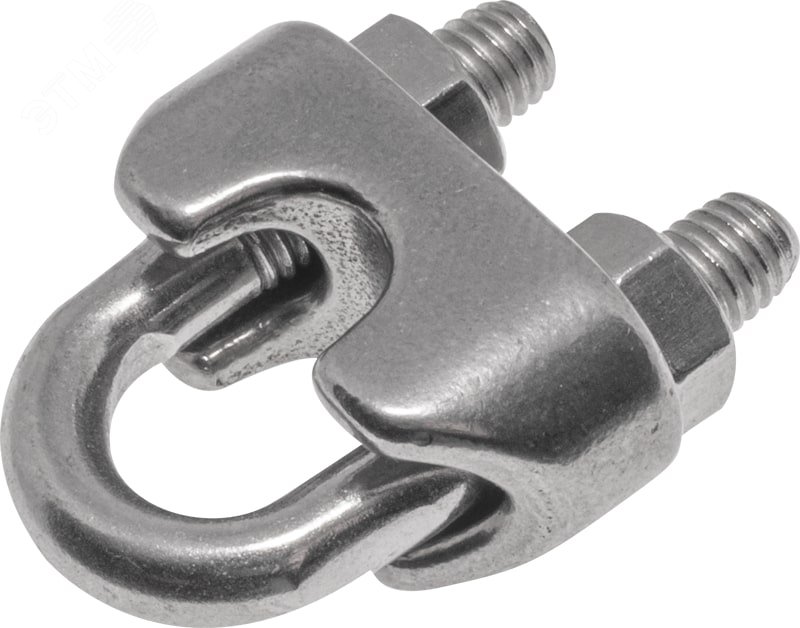 Зажим троса DIN 741  3мм A4