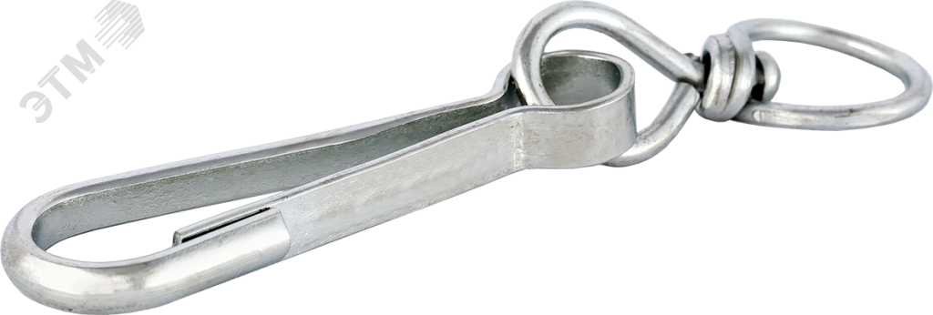 Карабин (Тип А) с вертлюгом 50мм