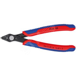 Бокорезы прецизионные ElecTronic Super KNips для тонких работ резка - мягкая проволока 02-16мм проволока средней твердости 12мм L=125мм высокочастотна