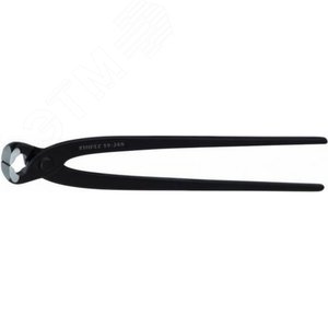 Клещи вязальные для арматурной сетки резка - проволока средней твердости 31мм твердая проволока 18мм режущая кромка 61 HRC / 25мм L=300мм черные