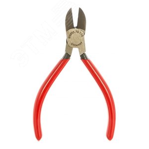 Бокорезы резка - мягкая проволока 3мм проволока средней твердости 2мм твердая проволока 12мм L=110мм 62HRC черные обливные рукоятки