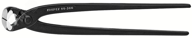 Клещи вязальные для арматурной сетки резка - проволока средней твердости 24мм твердая проволока 16мм режущая кромка 61 HRC / 23мм L=220мм блистер цвет