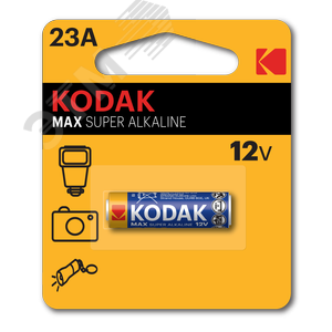 Батарейка Kodak 23A-1BL MAX SUPER Alkaline [K23A-1] (60/240/21600)