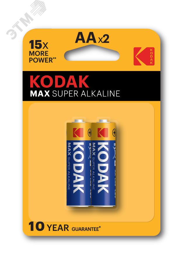Батарейка LR6-2BL MAX SUPER Alkaline [KAA-2] (40/200/13200)