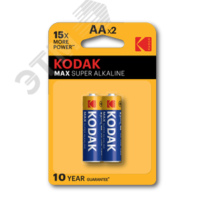 Батарейка LR6-2BL MAX SUPER Alkaline [KAA-2] (40/200/13200)