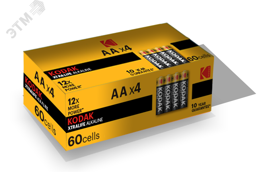 Батарейка LR6-4S XTRALIFE Alkaline [KAA-S4] (60/600/21600)