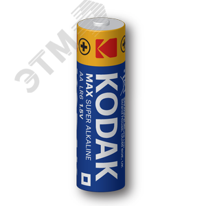 Батарейка Kodak LR6 bulk MAX SUPER Alkaline [KAA-B500] (500/21000)