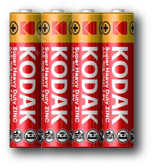 Батарейка Kodak R03-4S SUPER HEAVY DUTY Zinc [K3AHZ 4S] (40/200/57600)