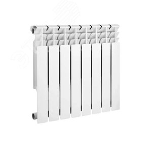 Радиатор алюминиевый секционный 350/100/10 боковое подключение