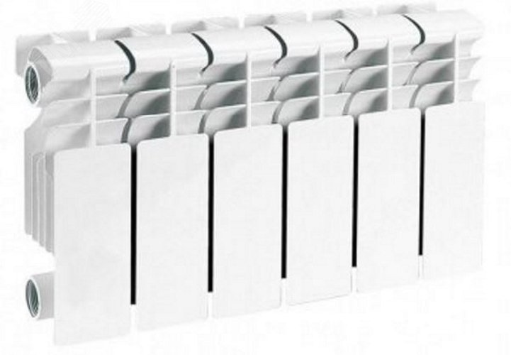 Радиатор биметаллический секционный 200/100 /10 боковое подключение