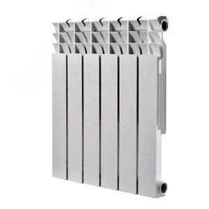Радиатор биметаллический секционный 500/80/8 боковое подключение