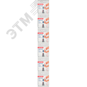 Супер-клей гель, 1 г, пакет 6шт,КМ 120 - П01 ГЛ