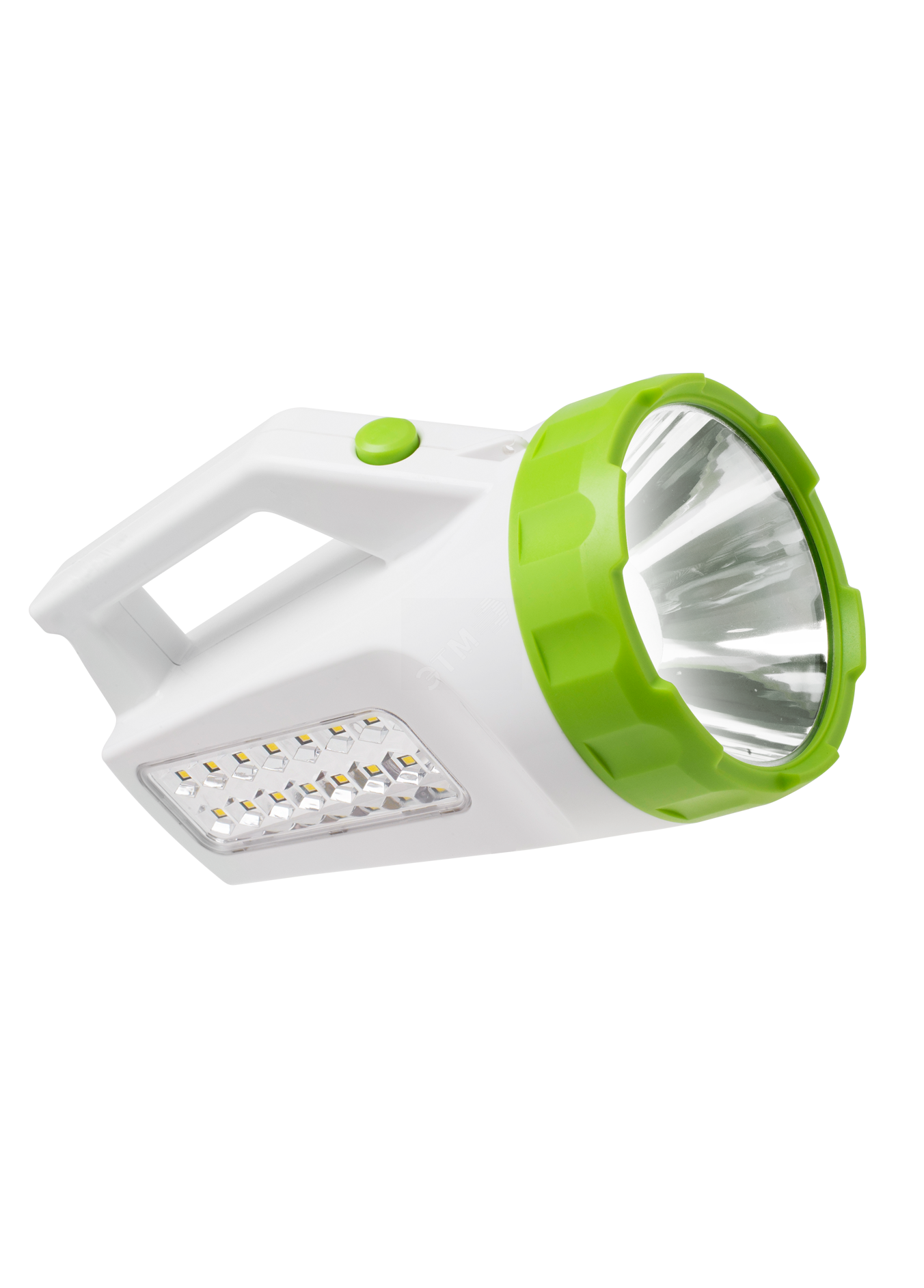 Фонарь-прожектор аккумуляторный , 3W LED + 16 SMD LED, аккум. 4V 1,2Ah, 240Lm - 6 часов, 200 Lm - 8 часов,