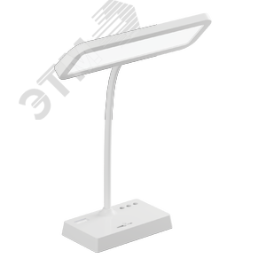 Светильник настольный светодиодный аккумуляторный 10 Вт Белый