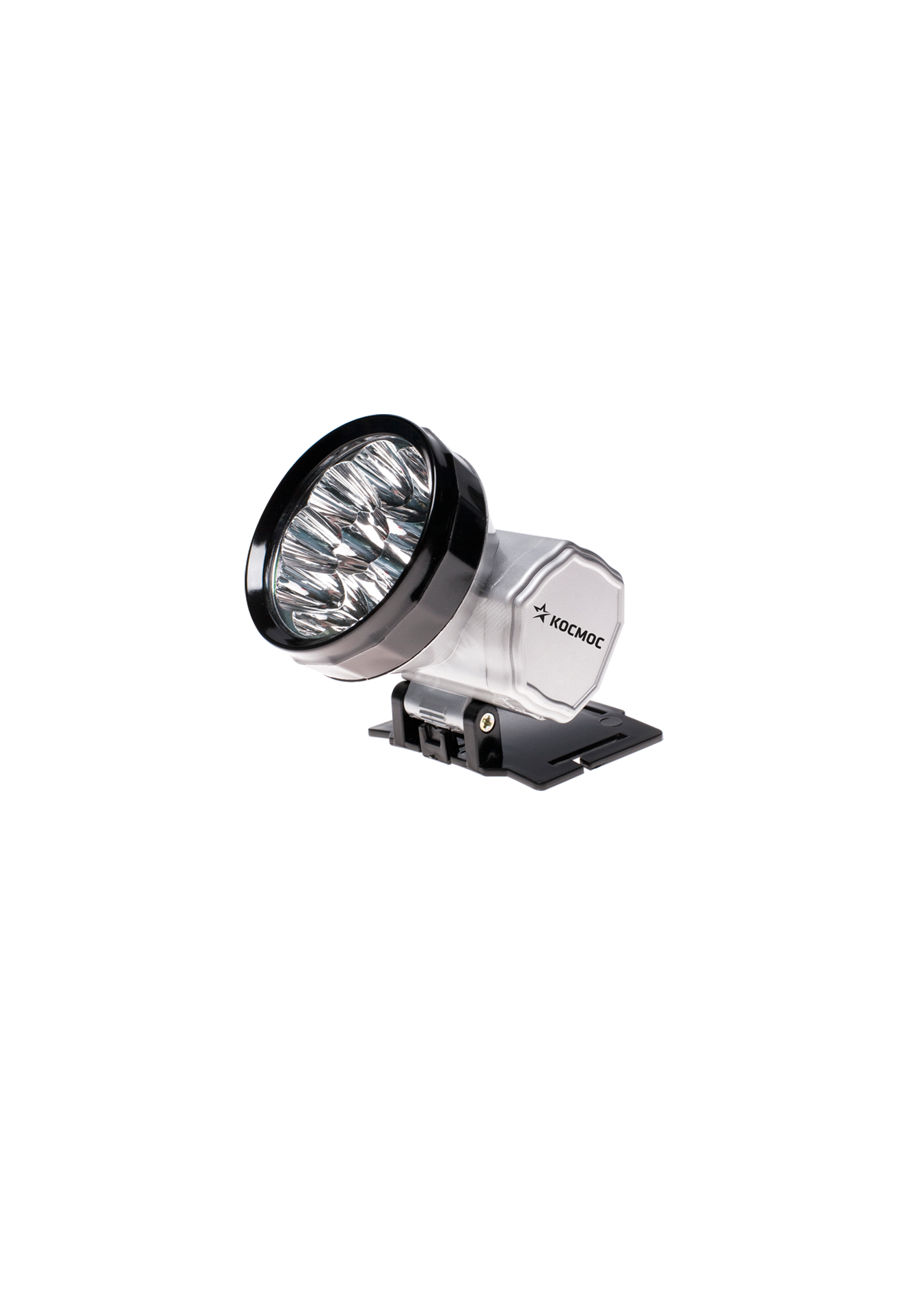 Фонарь налобный аккумуляторный , 10 LED, аккум. 3 АА, 140 Lm, 12 часов,