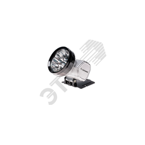Фонарь налобный аккумуляторный , 10 LED, аккум. 3 АА, 140 Lm, 12 часов,
