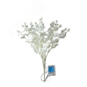 Гирлянда-Ветвь эвкалипта бел 16LED