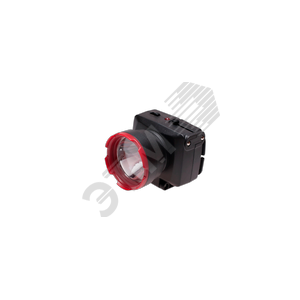Фонарь налобный аккумуляторный, 1W, аккум. 4V 0,5Ah, 140Лм, 12 часов