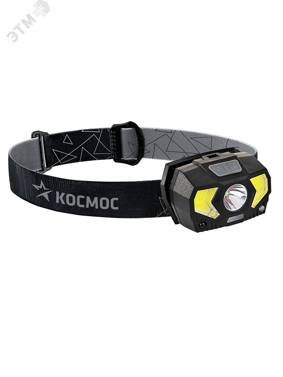 Фонарь налобный , 3W, 3 батарейки ААА, 140Lm,