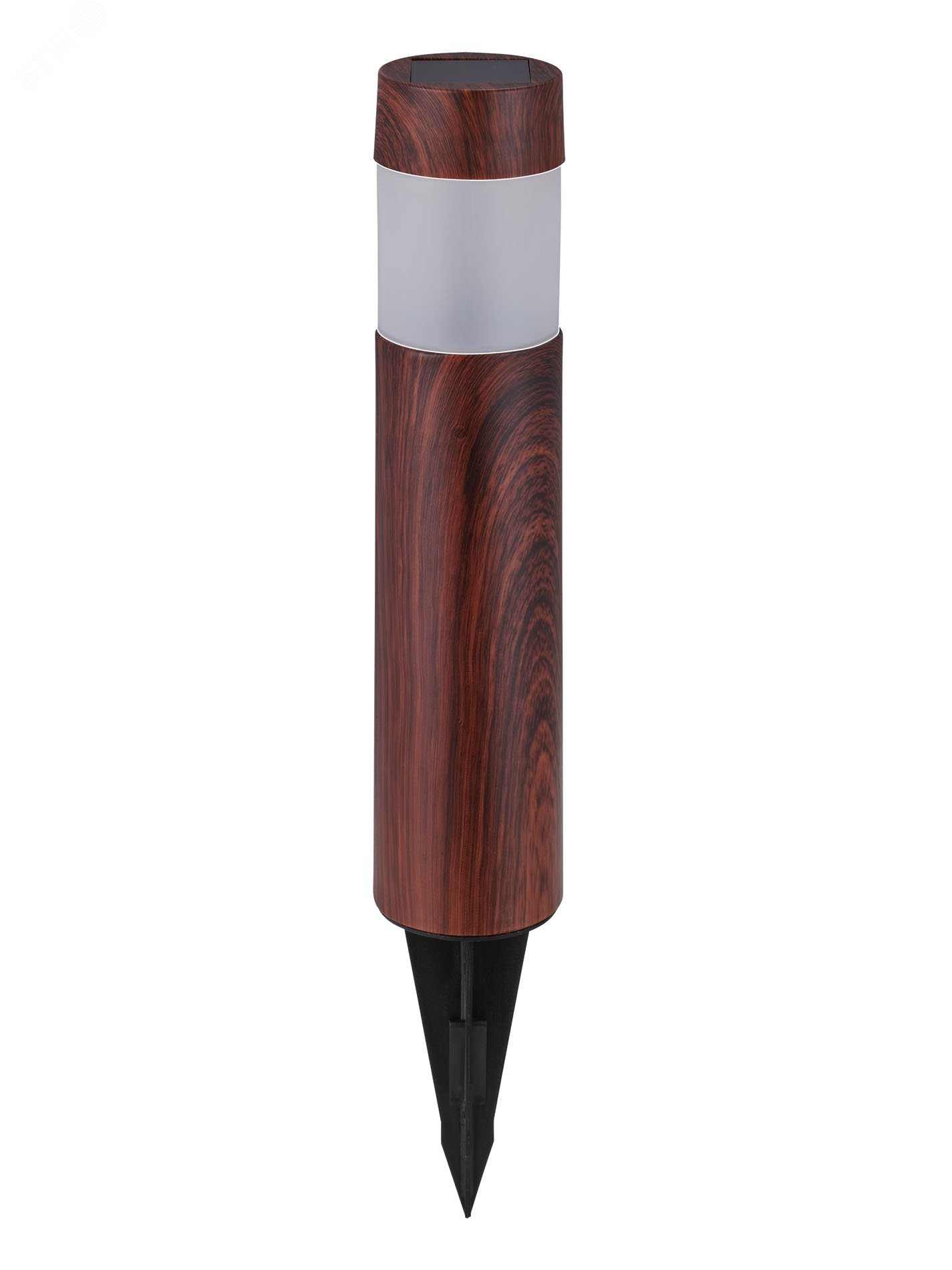 Светильник садовый 39см, столб дерев.