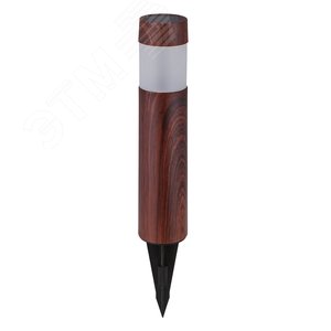 Светильник садовый 39см, столб дерев.