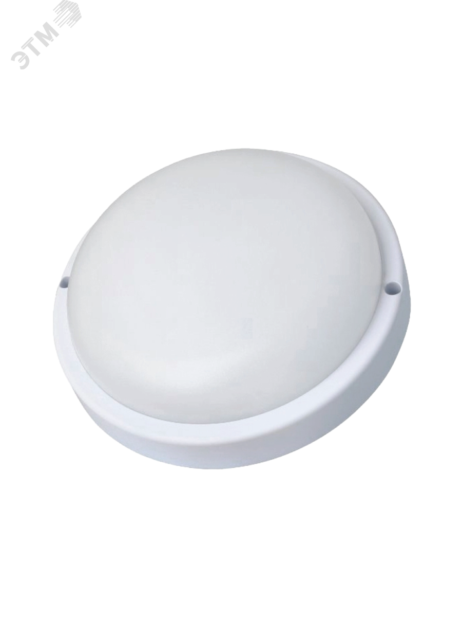 Светильник светодиодный настенно-потолочный для ЖКХ с оптико-аккус датчиком ДПО-20Вт 4000K 1900Лм IP65 круг