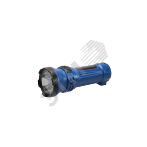 Фонарь ручной аккумуляторный, 0,5W, аккум. 4V 0,3Ah, 90Лм, 6 часов