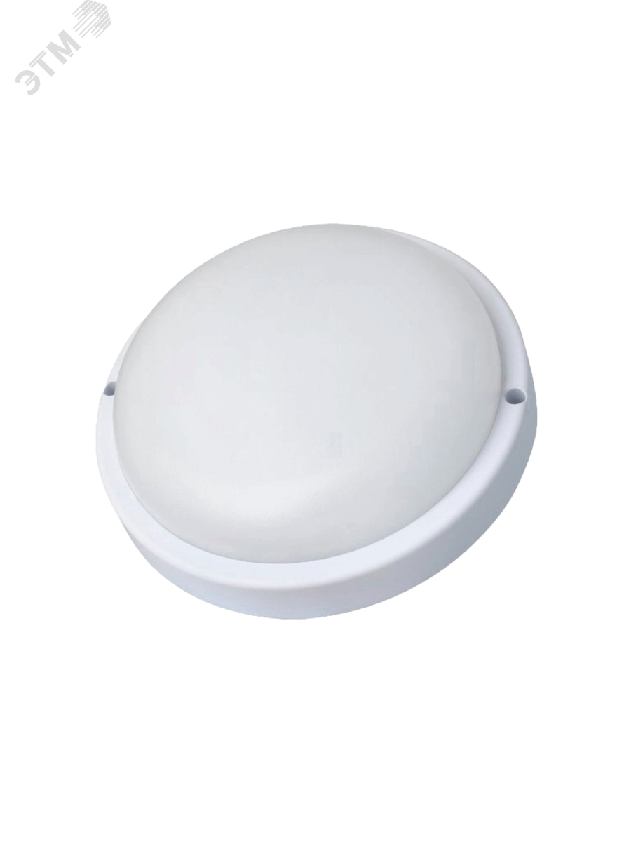 Светильник светодиодный настенно-потолочный для ЖКХ с оптико-аккус датчиком ДПО-15Вт 4000K 1350Лм IP65 круг