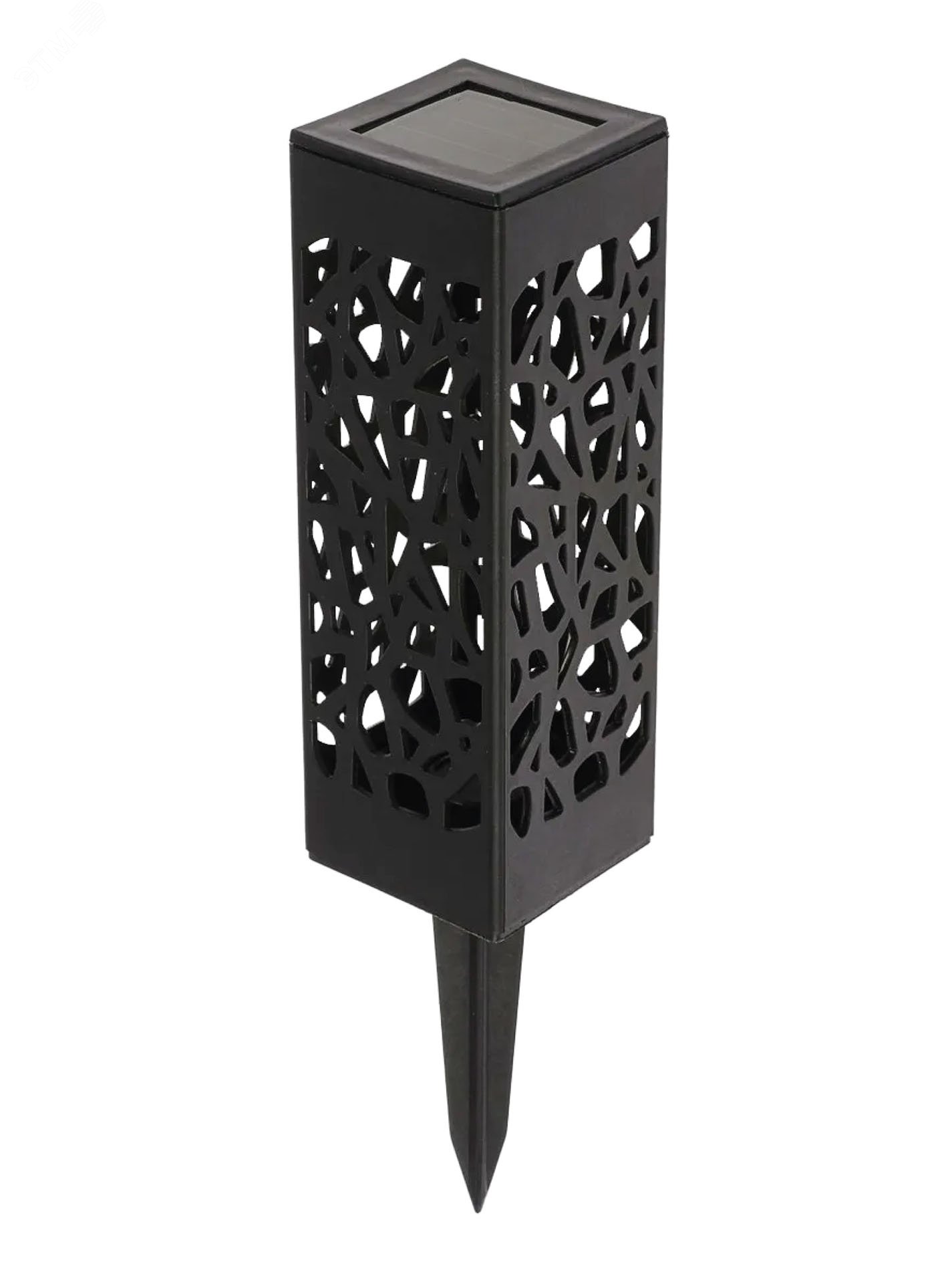 Светильник садовый ажурн в землю, упаковка - термо-пленка