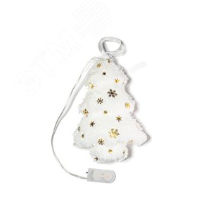 Гирлянда-Светильнк подвесной Елка флок 12х5,5х18,2см