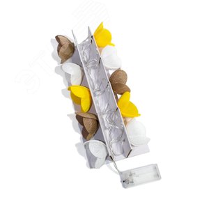 Гирлянда-Цветы 10LED, желт. Гамма