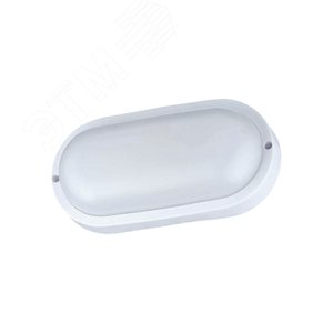 Светильник светодиодный настенно-потолочный для ЖКХ ДБП-15Вт 6500K 1350Лм IP65 овал