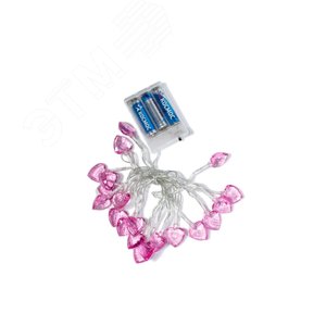 Гирлянда-Сердечки 3D 2.5х1х2,3см 20LED
