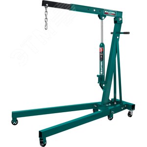 KRAFTOOL KMG-1, 1 т, 75 - 1950 мм, складной гидравлический кран (43411-1)