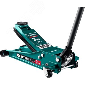 KRAFTOOL GRAND, 3 т, 75 - 500 мм, универсальный подкатной домкрат для СТО (43451-3)