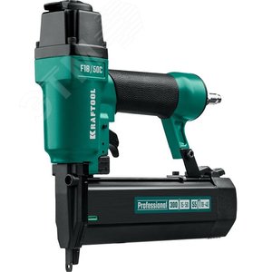 KRAFTOOL F18/50C, пневматический нейлер-степлер 18Ga 2-в-1 для скоб тип 55 и гвоздей тип 300, (31962)