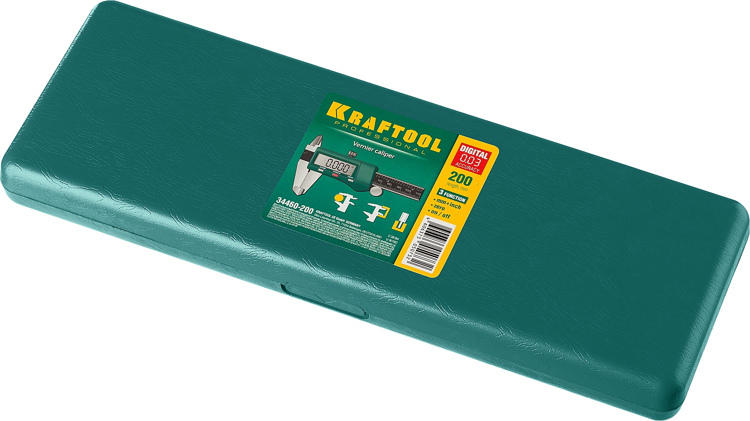 KRAFTOOL 200 мм, высокоточный, металлический электронный штангенциркуль (34460-200)