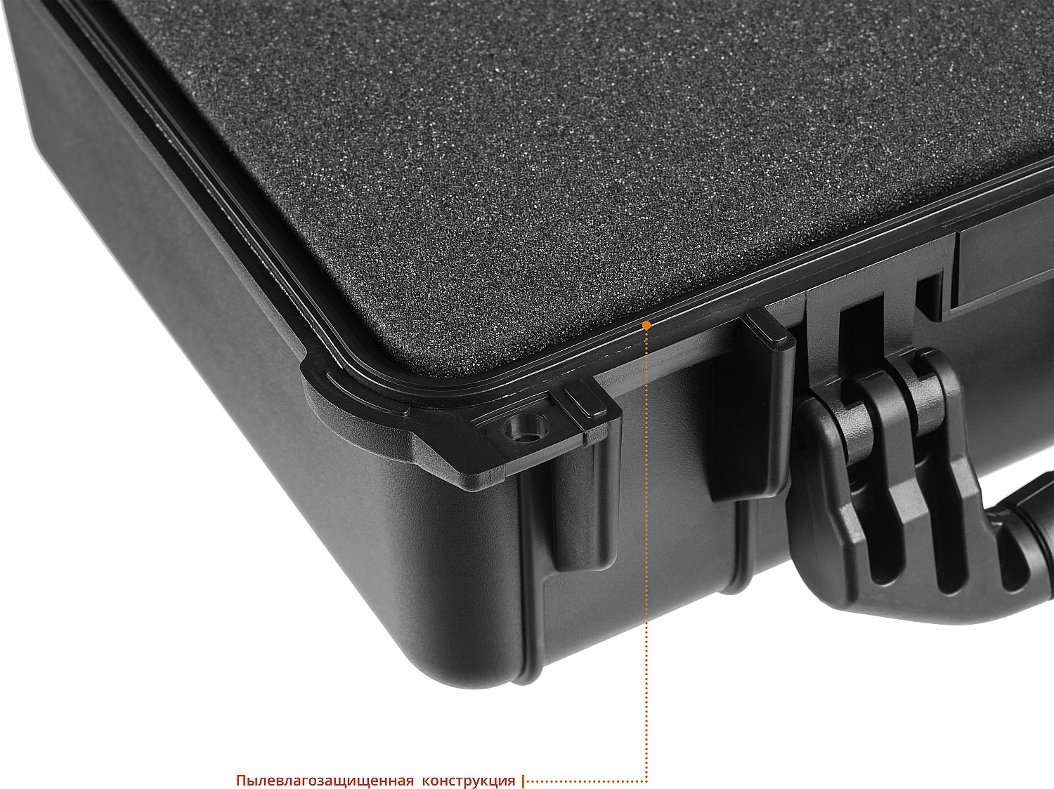 KRAFTOOL PANZER-16, 400 х 330 х 170 мм, (16″), IP55, ударопрочный пластиковый ящик (38251-16)