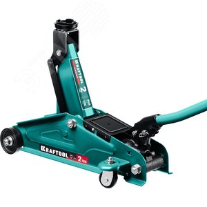 KRAFTOOL STARK, 2 т, 135 - 340 мм, для легковых а/м, подкатной домкрат (43453-2)